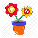 Flower pot  Symbol
