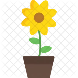 Flower Pot  Icon