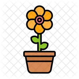 Flower Pot  Icon