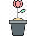 Flower Pot Ecology Garden Icon