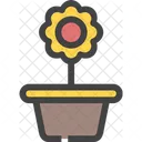 Flower pot  Icon