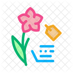 Flower Plant Price  Icon