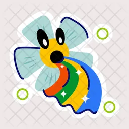 Flower Rainbow  Icon