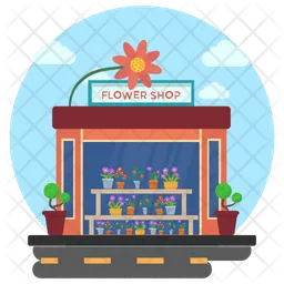 Flower Shop  Icon
