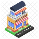 Flower Shop Flower Store Floral Market Icon