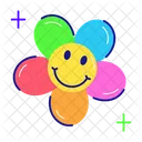 Flower Emoji Flower Smiley Flower Emoticon Icon