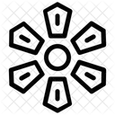 Christmas Snowflake Holiday Snowflake Snowflake Icon