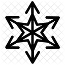 Christmas Snowflake Holiday Snowflake Snowflake Icon