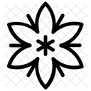 Christmas Snowflake Holiday Snowflake Snowflake Icon