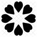 Flower Symbol Flower Design Decorative Flower Icon