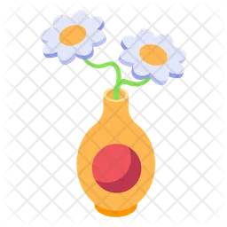 Flower Vase  Icon