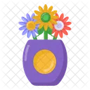 Decorative Vase Vase Flower Vase Icon