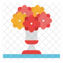 Flower Vase Jar Flower Icon