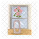 Vase Flower Decoration Icon