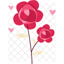 Flower With Love  Icon