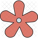 Flower With Out Leaves Leafless Bloom Stem Flower Icon