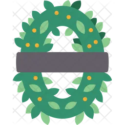 Flower Wreath  Icon