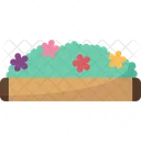 Flowerbed Flower Garden Icon