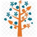 Generic Tree Flowering Icon
