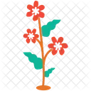 Flowering Plant Polka Icon