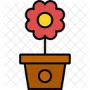 Flowerpot Flower Pot Plant Icon