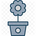 Flowerpot Flower Pot Plant Icon