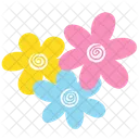 Flowers Colorful Bloom Icon