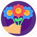 Blossom Flowers Bouquet Flowers Icon