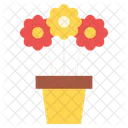 Potted Flowers Icon