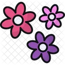 Flowers Blooms Florals Icon