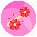 Flowers Blossom Sakura Icon
