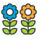Flower Nature Design Icon