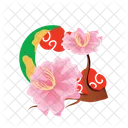Flowers Background Floral Icon