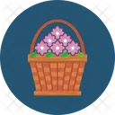 Flowers basket  Icon