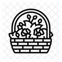 Flowers Basket  Icon
