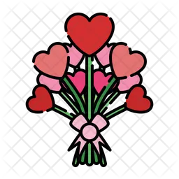 Flowers Bouquet  Icon