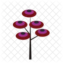 Flowers Background Plant Icon