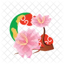 Flowers Background Floral Icon