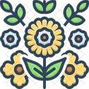 Flowers Floret Floweret Icon