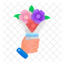 Flowers Bouquet Propose Icon