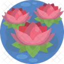 Nature Flowers Aquatic Icon