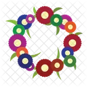 Scenery Icon Set Flowers Flower Icon
