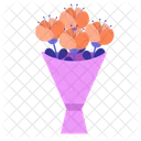 Artboard Copy Flowers Bouquet Icon