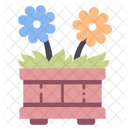 Flowers Pot  Icon