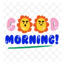Flowers Good Morning Alphabets Icon
