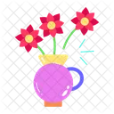 Flowers Vase  Icon
