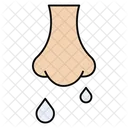 Flu Runny Nose Icon