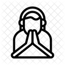 Flu Covid Patient Icon
