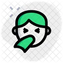 Flu Flu Patient Person Sneeze Icon
