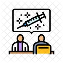 Flu Shots Employee Icon